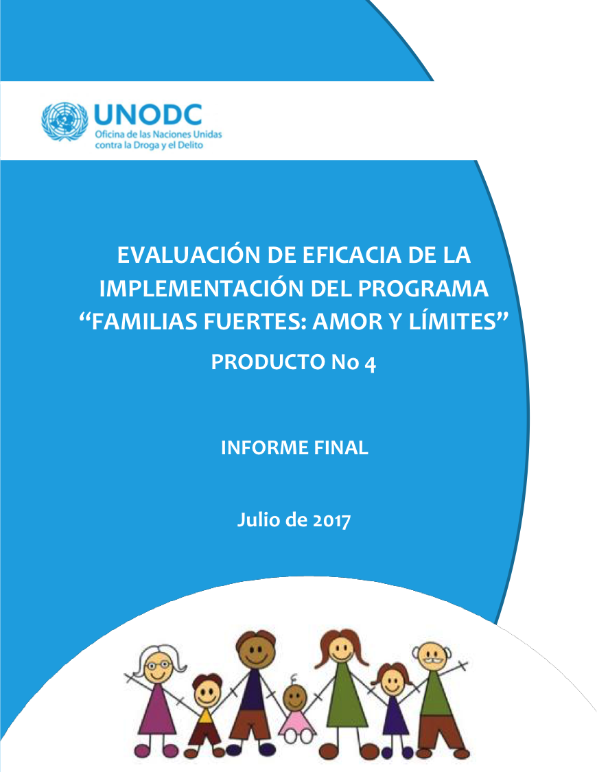 eficacia familias fuertes en Colombia