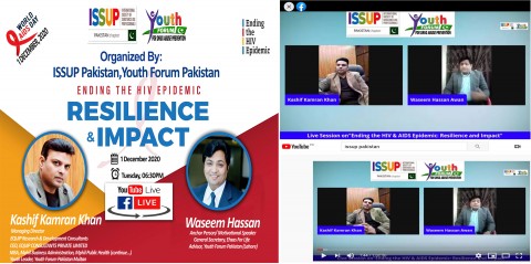 Sessione live su "Codipendenza VS Pro-dipendenza" organizzata da ISSUP Pakistan Chapter e Youth Forum Pakistan (For Drug Use Prevention) il 1 ° dicembre 2020 dalla pagina Facebook di ISSUP Pakistan Chapter.