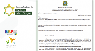 Associação ISSUP Brasil participa da 22ª Semana Nacional de Políticas sobre Drogas