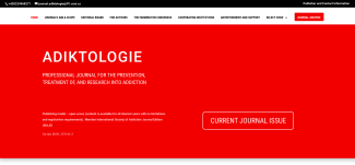 Adiktologie Journal Website 