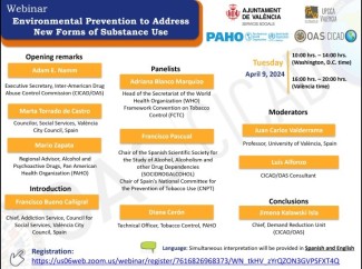 Experiencias de prevención ambiental para abordar nuevas formas de consumo de sustancias.